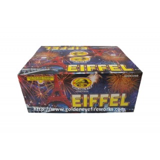 Kembang Api Eiffel Cake 0.8 inch 100 Shots - GE08100D